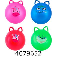 Мяч для фітнесу 55см 450г 4 кольорів (60) PB25116