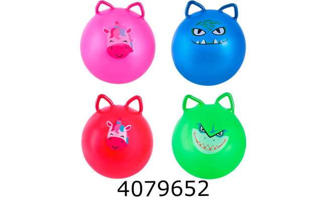 Мяч для фітнесу 55см 450г 4 кольорів (60) PB25116