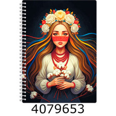 Блокнот на спір. збоку А5 60 арк. Optima 