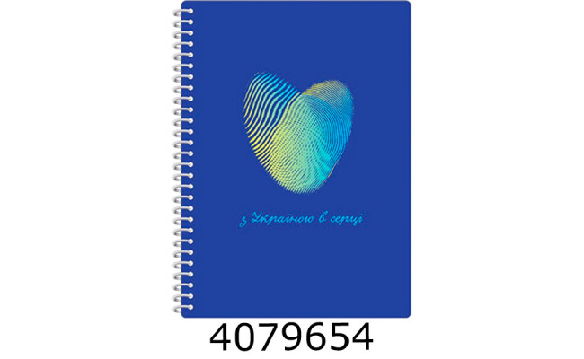 Блокнот на спір. збоку А5 60 арк. Optima 