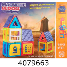 Конструктор магнетик 55дет. на листі 28*5*24 (12/24) TY611