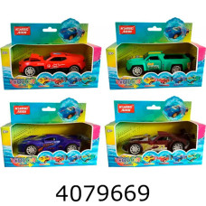 Машинка метал. 4 види міняє колір 16*12*7 (48) XY523B