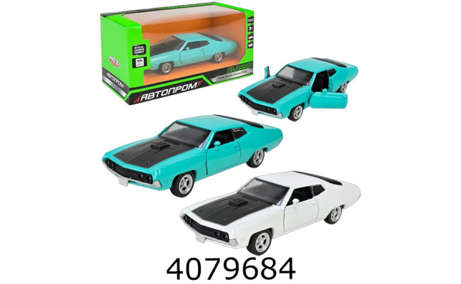 Машинка метал. Ford Torino Cobra відкр. двері Автопром (24/48) 10027