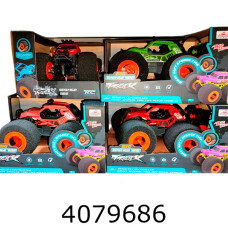 Машина радiо акум. з поролоновими колесами в коробці 3 кольори 27*16*21см (12/24) 854D-12