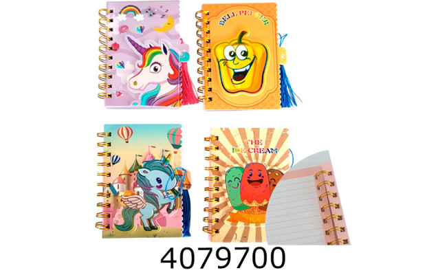 Блокнот на спір. збоку 9*14см 58 арк. кл. Leader JF-30  Імп (12/480) 117834Л