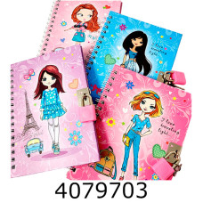 Блокнот дитячий на ключику Leader А6 45арк.кліт. на пружині  64948 74-7 Імп 117850Л