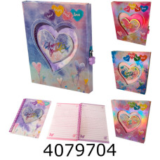 Блокнот дитячий на ключику Leader 11*17.7cм 60арк.кліт. в коробці Імп 117866Л