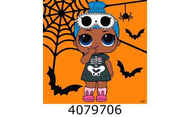 Картина по номерам 25*25см 