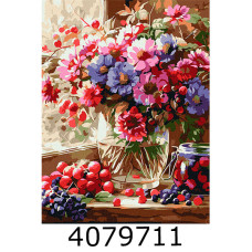 Картина по номерам 30*40см Натюрморт 