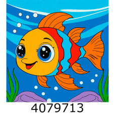 Картина по номерам 25*25см 