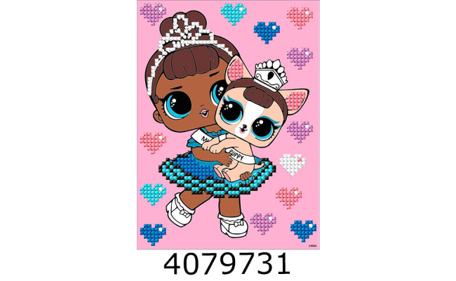 Алмазна мозаїка 15*20 вибіркова дит. 