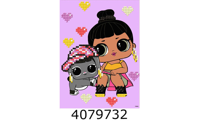 Алмазна мозаїка 15*20 вибіркова дит. 