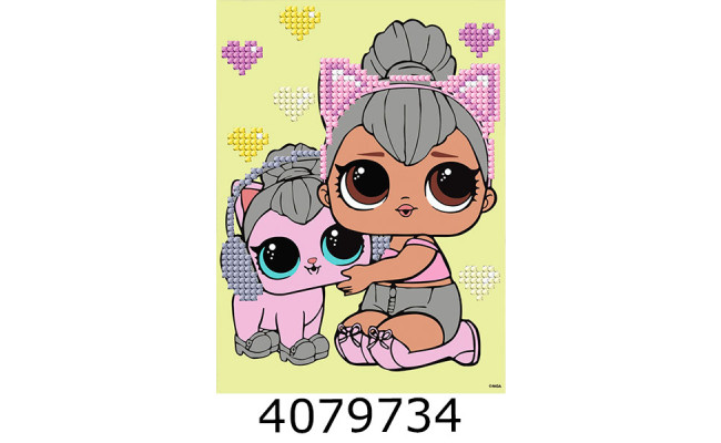 Алмазна мозаїка 15*20 вибіркова дит. 