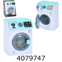 Пральна машина на батар. муз. світ. крутися барабан 24*18*13см (8) RP88789