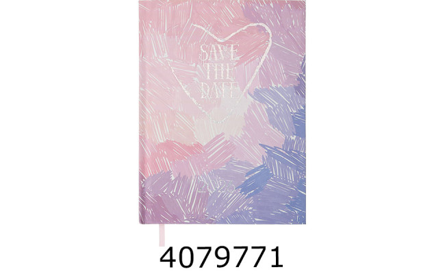 Щоденник А5 дат. 2026р. Buromax MELODY рожевий BM.21163-10