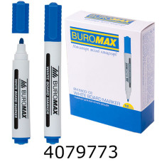 Маркер сухостир. Buromax. 2-4мм синій (12) BM.8800-02