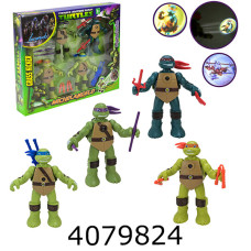 Герої Черепашки ніндзя 4 шт. в коробці 39*6*33 (18/36) 0812-1