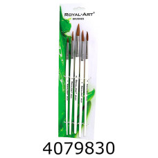 Пензлі в наборі 5шт. Royal Art нейлон круглі (12345) (RA2688R) (24) 1943K