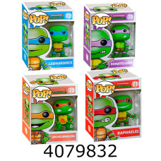 Герої Черепашки ніндзя 4 види в коробці 11*16*6 (120/60) A2200