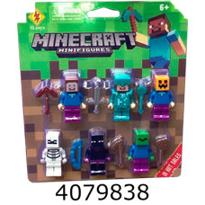 Герої Minecraft 6 видів на планшетці  18*16*1 (144) SL8908