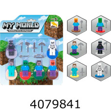 Герої Minecraft 6 видів в коробці 20*18 (66/132) TL8311-1