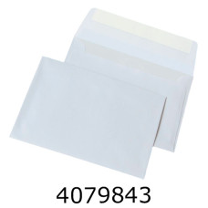 Конверт С-6 114*162мм 70г/м2 МК білий Куверт ціна за 1000шт. 1012