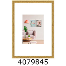 Фоторамка пластик 21*30/12 SA (золото з ніжкою) (_) SA1214-2010+ніж