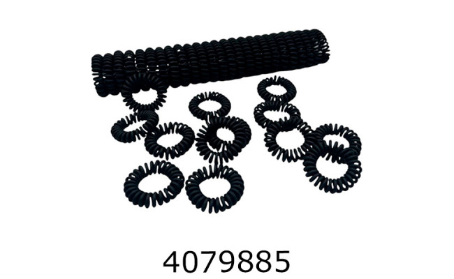 Резинка для волосся Пружинка 25 шт BB384/1