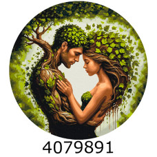 Картина по номерам d40см 