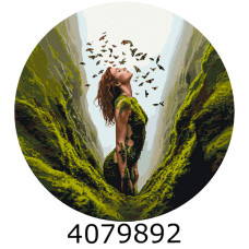 Картина по номерам d40см 