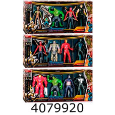 Герої Avengers 4шт 3 види в коробці 42*19*5см (24) XG-88004