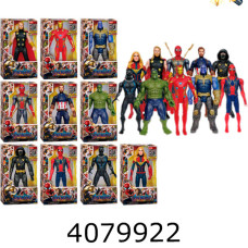 Герої Avengers 10 видів в коробці 17*30*6см (36) XG-88005