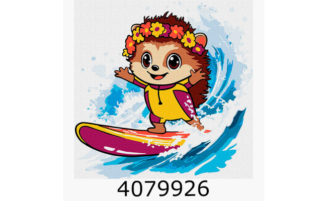 Картина по номерам 25*25см 