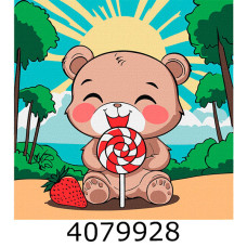 Картина по номерам 25*25см 