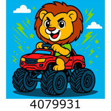 Картина по номерам 25*25см 