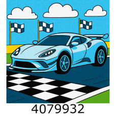 Картина по номерам 25*25см 