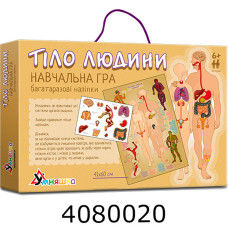 Гра навч. Умняшка з багатораз. наліп. 