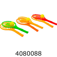 Ракетка велика 2 ракетки + м'яч поролон. Maximus (20) 5186