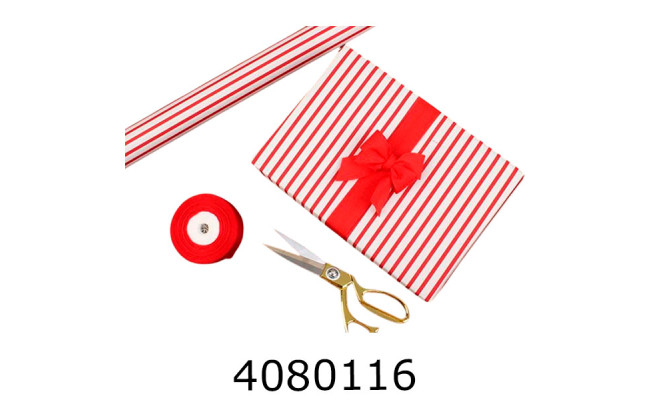 Папір подар. 70*800см Новорічний Будиночки в рулоні 70г/м2 255-7229