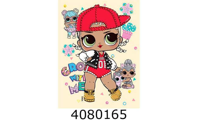 Алмазна мозаїка 15*20 вибіркова дит. 