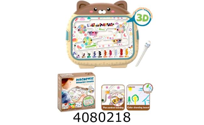 Досточка магнітний лабіринт магнітна гра 29*29*5см (30) 666-8B