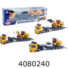 Трейлер БудТехніка в коробці 3 види 29*9*5см (36) M7138-27