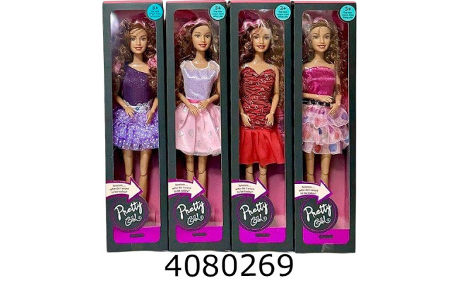 Лялька в коробці 4 види 32*5*8см (90/180) HS-685-A