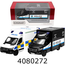 Машинка метал. Kinsmart Mersedes-Benz Sprinter Поліція (24/96) 5479W