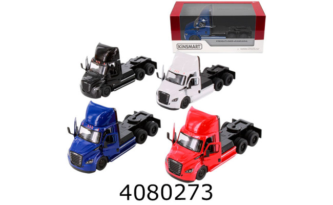 Машинка метал. Kinsmart Freightliner eCascadia 5