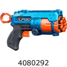 Бластер з поролон. набоями пістолет + 12 набоїв BLASTER BT312