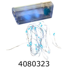 Гірлянда на батар. волосінь біла 2м 2-3 (100) 139885