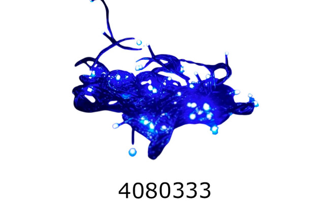 Гірлянда ел. крапелька синя. 10 м з регулятором 2-100 144302