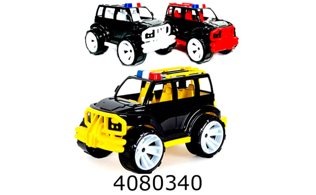 Машинка позашляховик Поліція Bamsic (8) 331