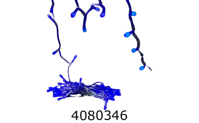 Гірлянда USB крапелька синя. 10 м 2-110А 144315